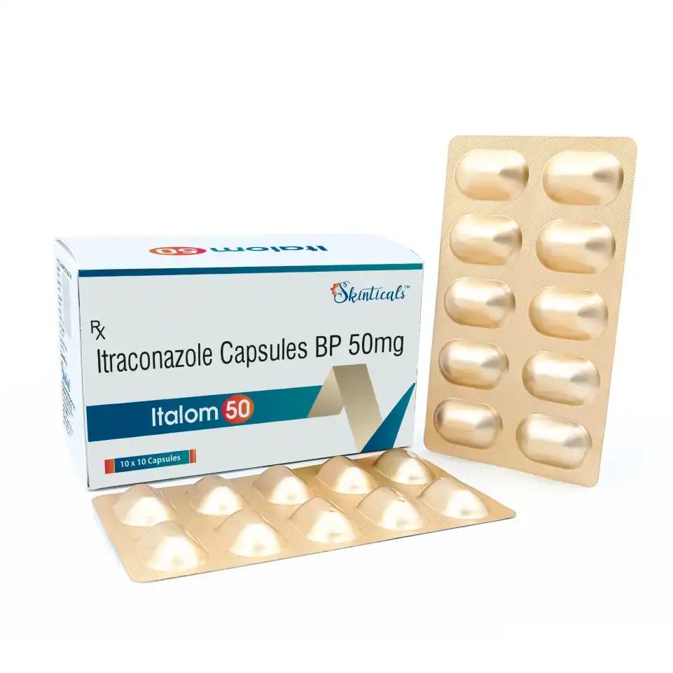 Italom 50 Capsule Broad-Spectrum Antifungal Supply